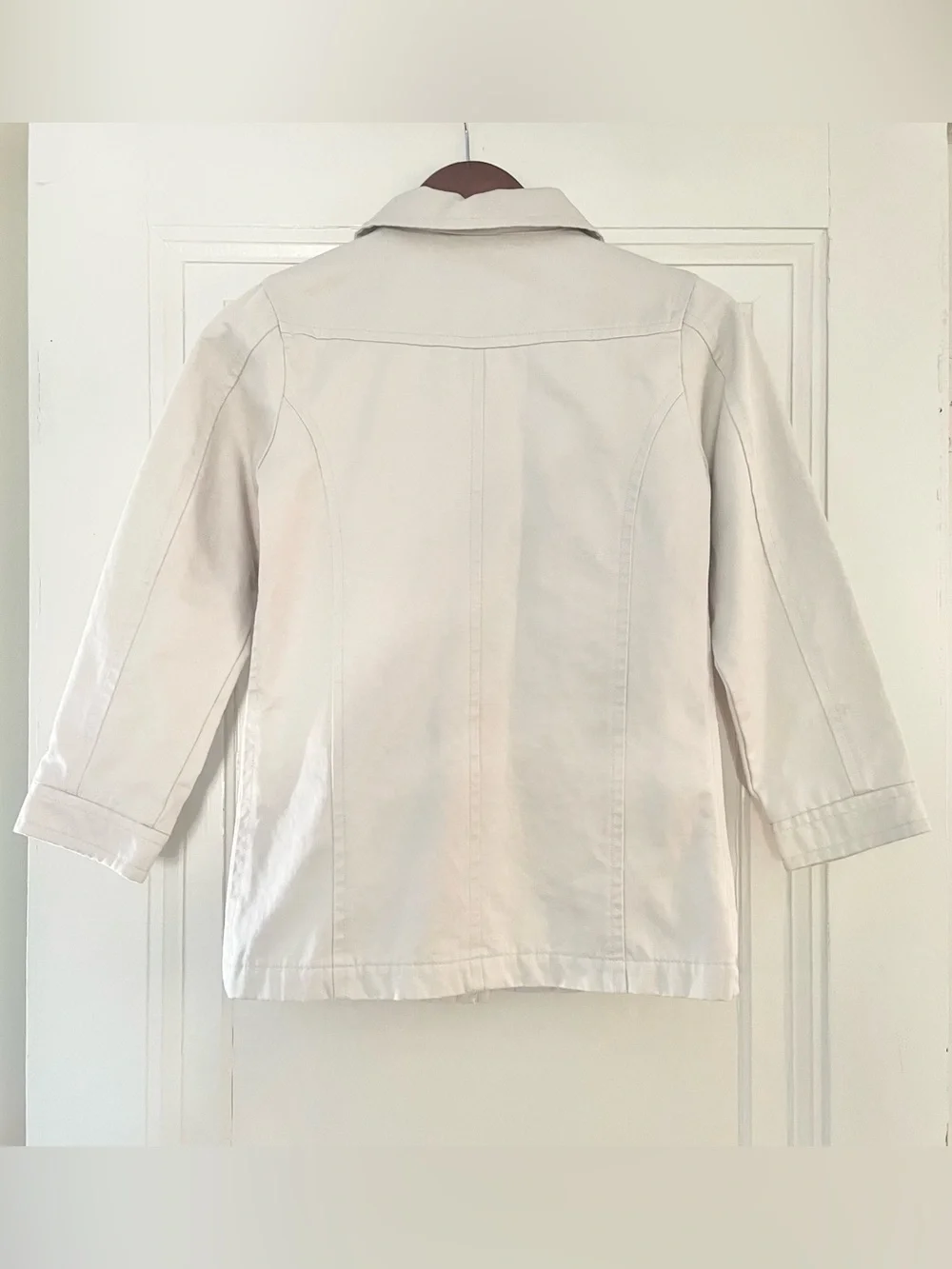 GAP Kids Cotton Blend Khaki Jacket, Girls Size 10/Large